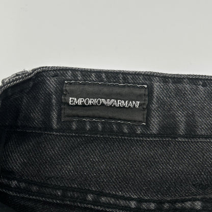 EMPORIOARMANI エンポリオアルマーニ 6D1J75 1DTPZ 23年 ローライズ スリムフィット ストレート デニムパンツ ボトムス