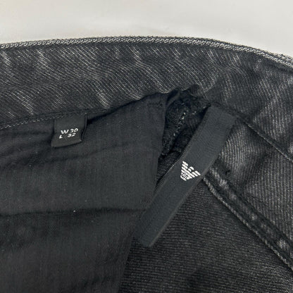 EMPORIOARMANI エンポリオアルマーニ 6D1J75 1DTPZ 23年 ローライズ スリムフィット ストレート デニムパンツ ボトムス