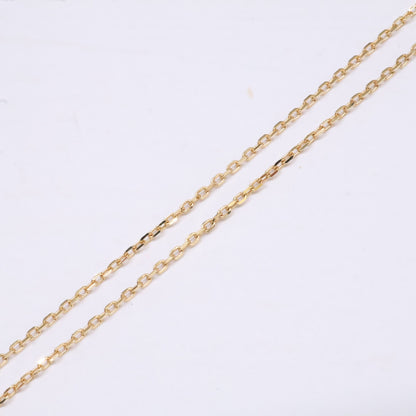 agete アガット 【美品】10174116089-08-999 K18 0.04 ダイヤモンド ネックレス
