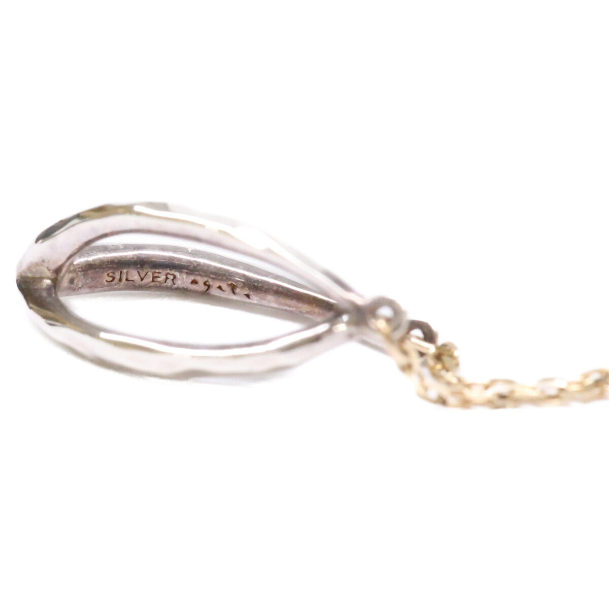 agete アガット 【美品】10251112338-98-999 SILVER K10 ダングル ピアス