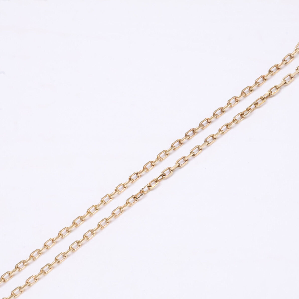 agete アガット 【美品】10133114049-08-999 K10 0.06 ダイヤモンド ブレスレット