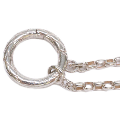 agete アガット 【美品】10212115001-08-999 SILVER 0.02 ダイヤモンド ネックレス