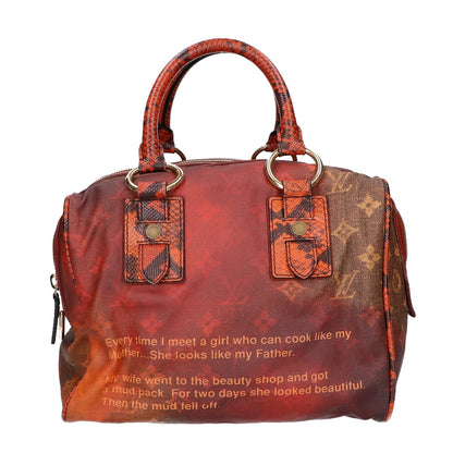 LOUIS VUITTON ルイヴィトン M95737 モノグラムジョークス マンクレイジー リチャード プリンス ハンドバッグ