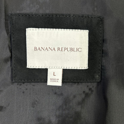 BANANA REPUBLIC バナナ リパブリック 25年 869869 ブラック スエード ウエスタン ジャケット ジャケット