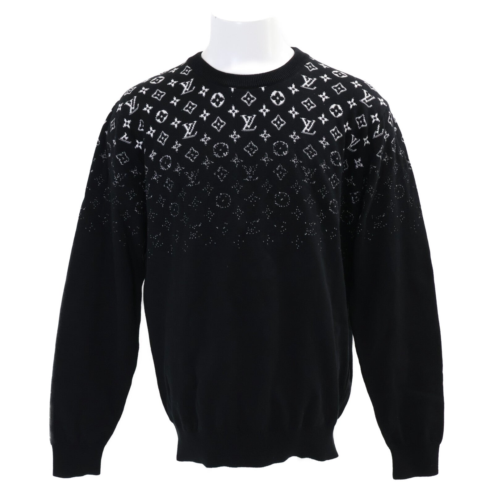 LOUIS VUITTON ルイヴィトン 【美品/国内正規/24年製】1AFAPX/RM241Q USO HQN42W グラディエント コットン クルーネックニットセーター トップス