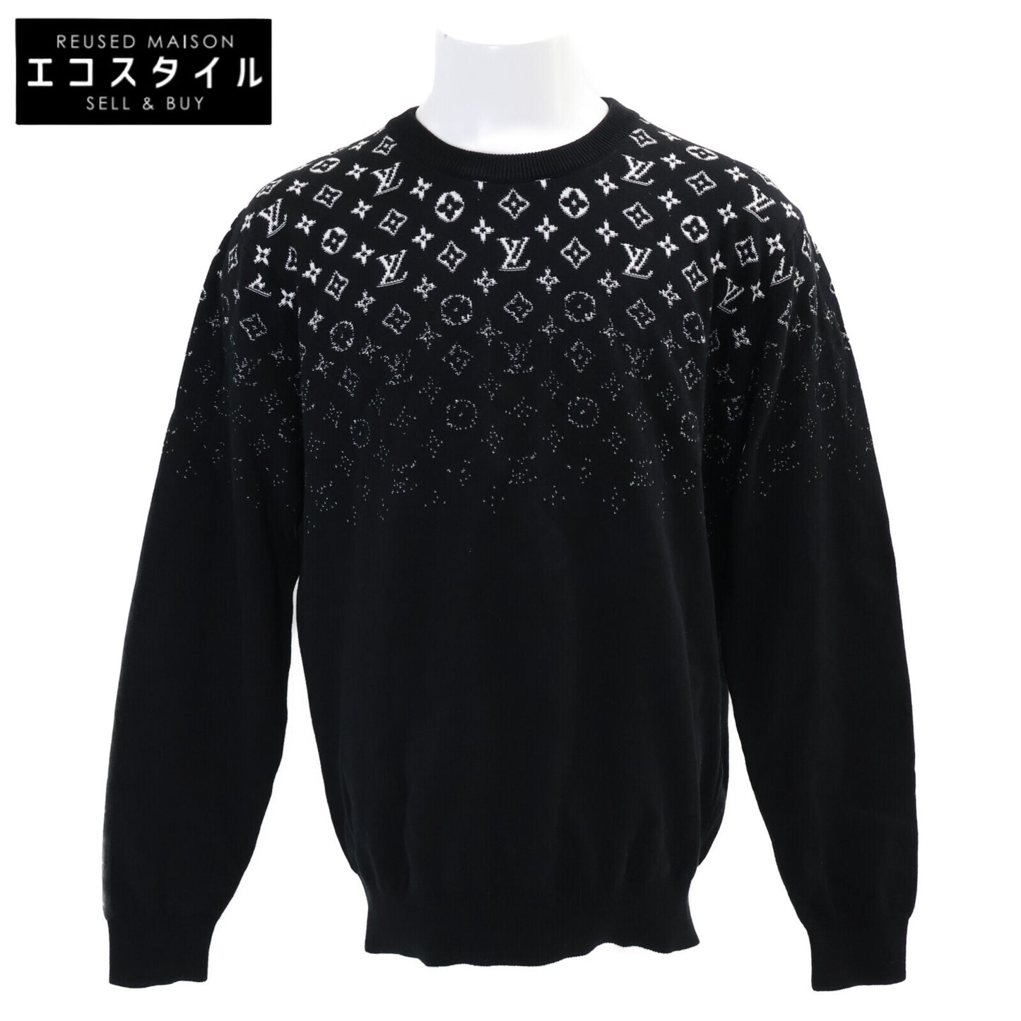 LOUIS VUITTON ルイヴィトン 【美品/国内正規/24年製】1AFAPX/RM241Q USO HQN42W グラディエント コットン クルーネックニットセーター トップス