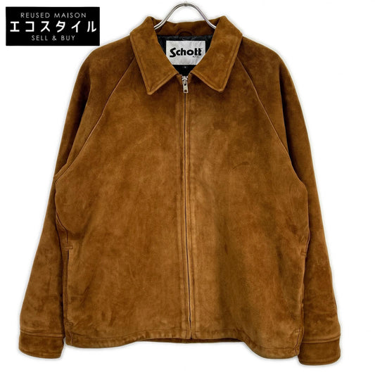 schott ショット 【別注】782-6150008 ブラウン ゴートスキン ブルゾン ジャケット ジャケット