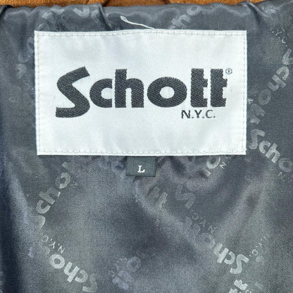 schott ショット 【別注】782-6150008 ブラウン ゴートスキン ブルゾン ジャケット ジャケット