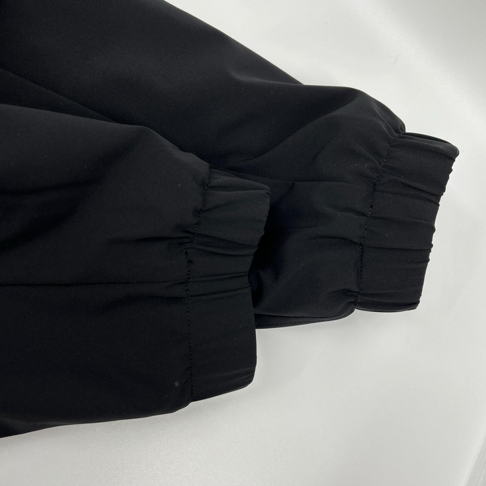 EMPORIOARMANI エンポリオアルマーニ 6L1BH5 1NNIZ 22FW ブラック Logo Hoodie Puffer Jacket ジャケット