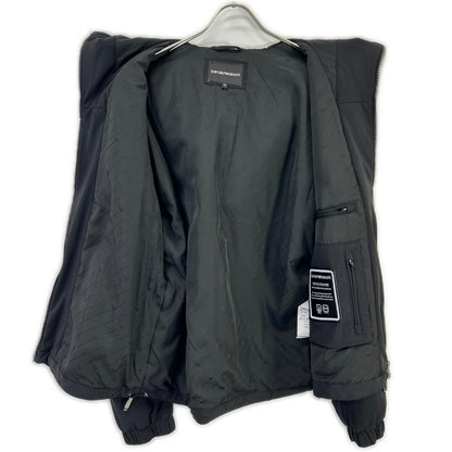 EMPORIOARMANI エンポリオアルマーニ 6L1BH5 1NNIZ 22FW ブラック Logo Hoodie Puffer Jacket ジャケット