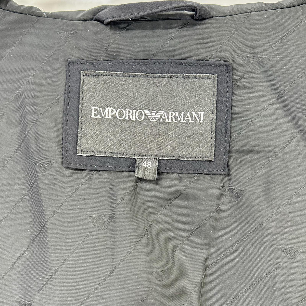 EMPORIOARMANI エンポリオアルマーニ 6L1BH5 1NNIZ 22FW ブラック Logo Hoodie Puffer Jacket ジャケット