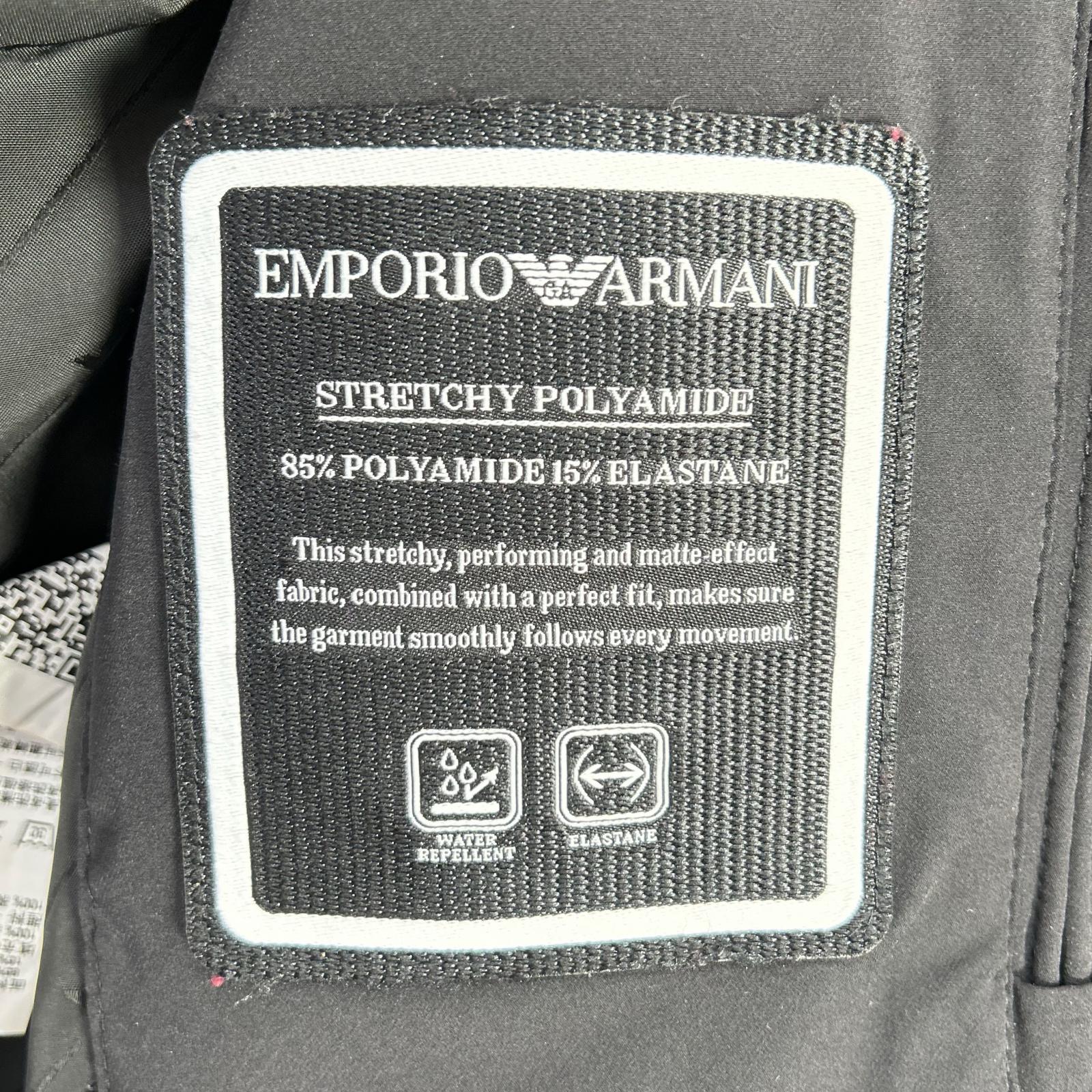 EMPORIOARMANI エンポリオアルマーニ 6L1BH5 1NNIZ 22FW ブラック Logo Hoodie Puffer Jacket ジャケット