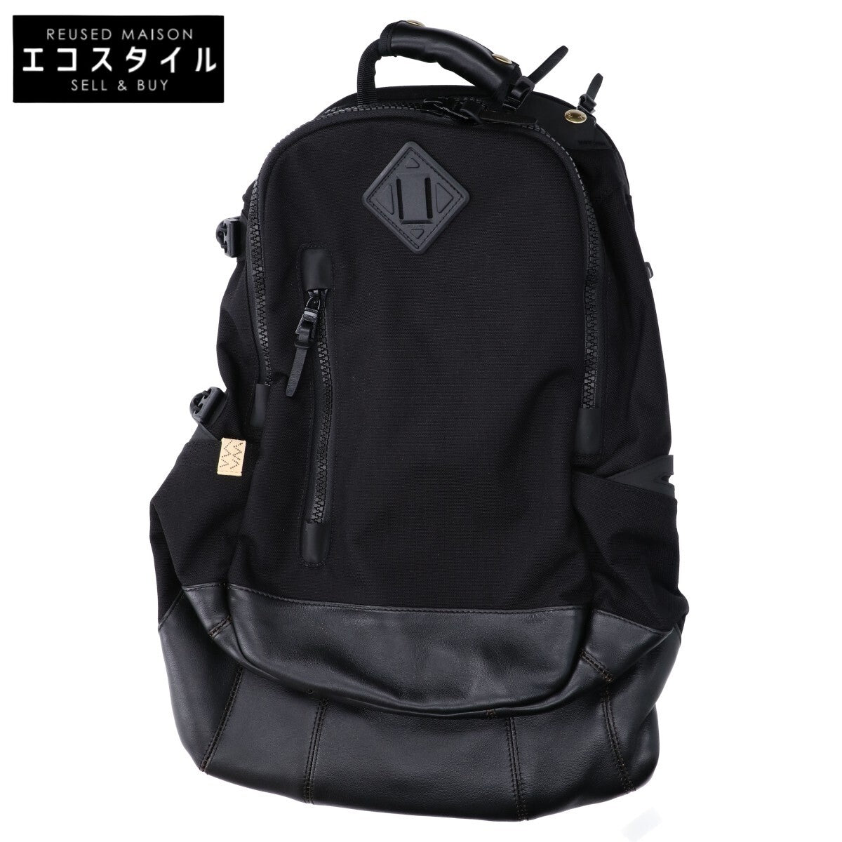 VISVIM ビズビム 美品 ベジタブルタンニンラムレザー x コーデュラナイロン CORDURA 20L バックパック リュック バックパック