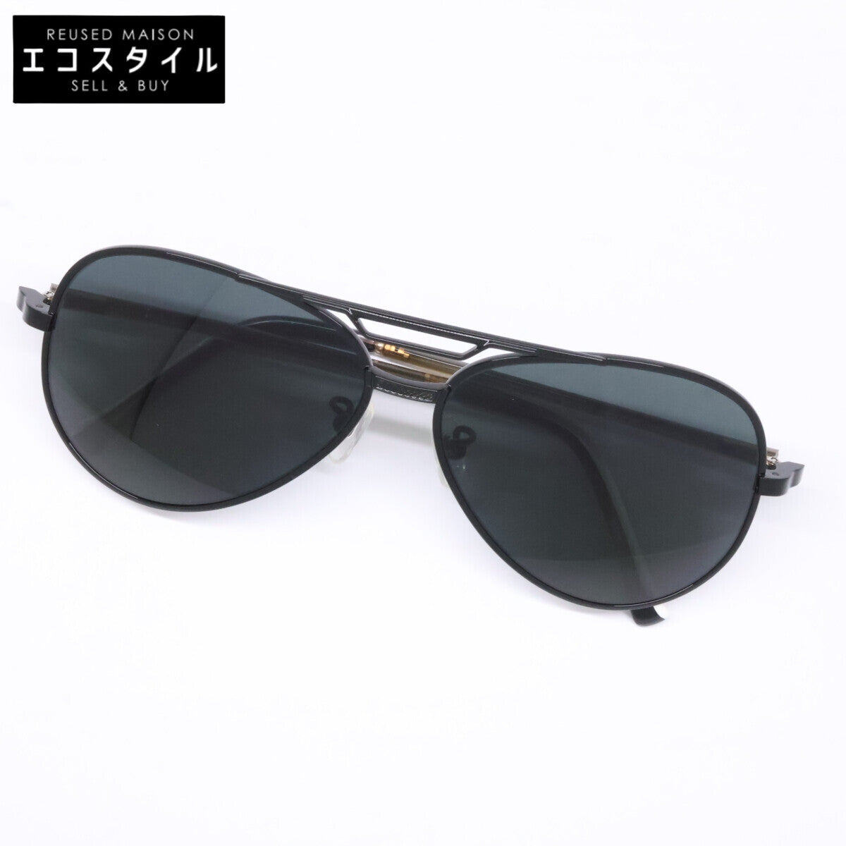 Ptolemy48 トレミーフォーティエイト 【美品】PT-037 BK TITANIUM ティアドロップ サングラス