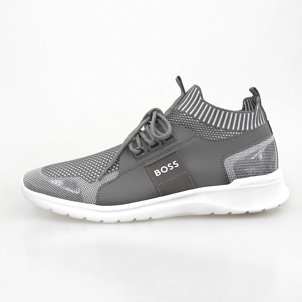 BOSS Boss Like New Extreme Run Knit Low-Top Sneakers Shoes Men's Gray 28.0cm 50498247 Shoes