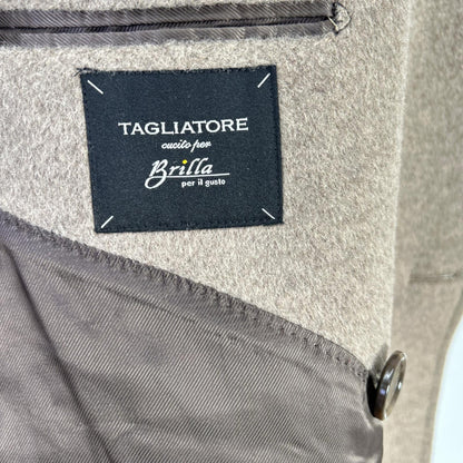 TAGLIATORE タリアトーレ ×ブリッラペルイルグスト CFBC10B ウールアンゴラ ダブル コート コート
