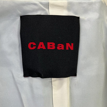 CABaN キャバン ライトブルー ウールギャバジン ショートトレンチコート コート