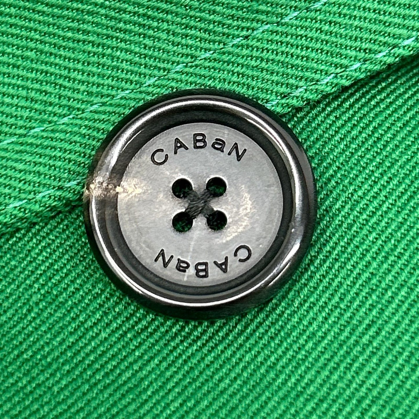 CABaN キャバン グリーン CABaN ウールギャバジン ロングトレンチコート コート