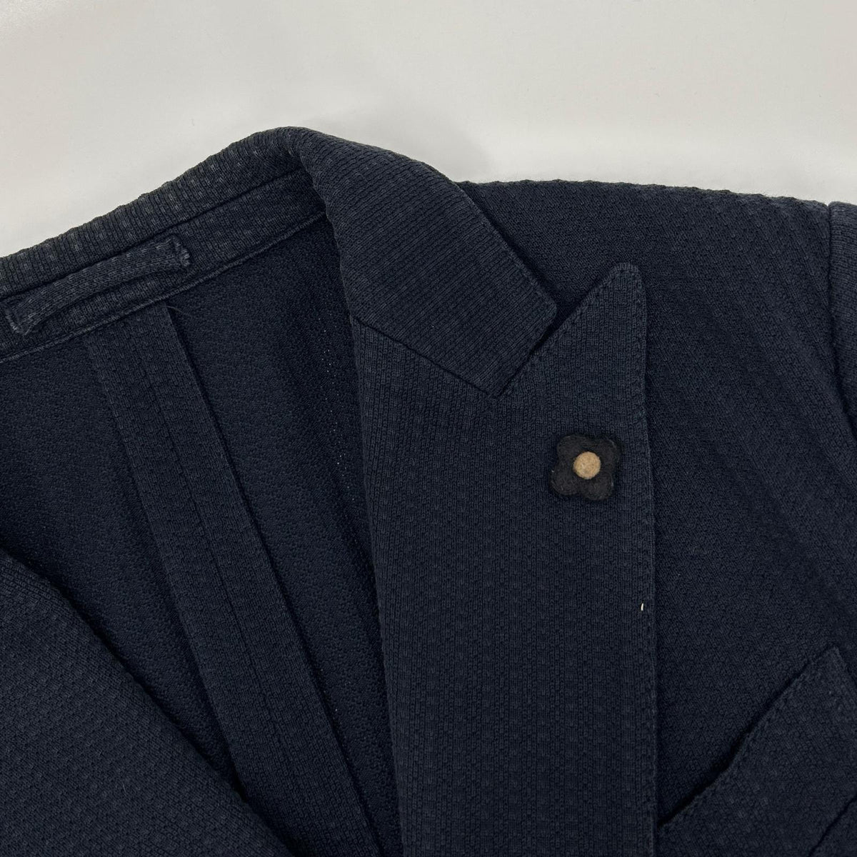 LARDINI ラルディーニ JG32906MQ ネイビー ダブル シアサッカー ジャケット ジャケット