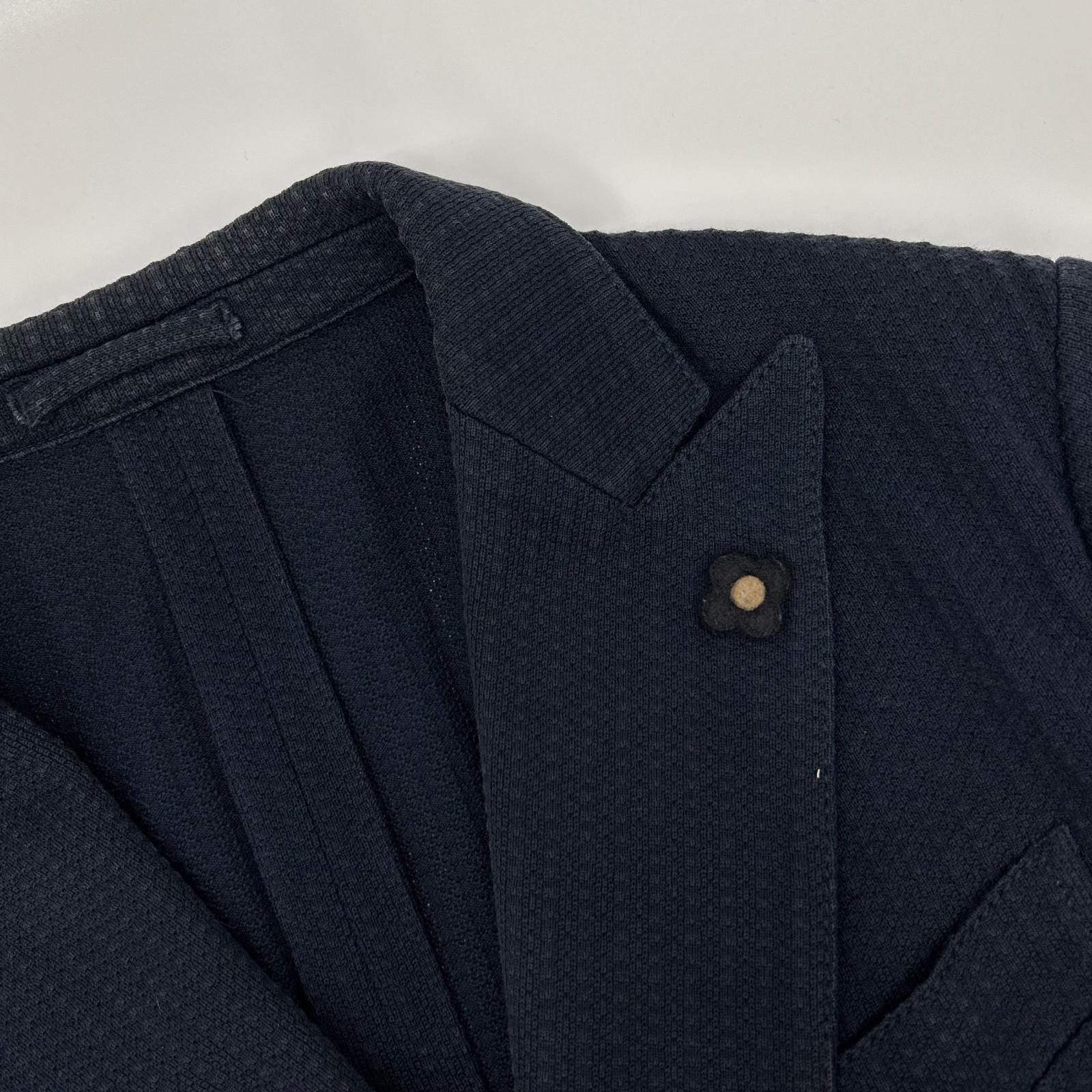 LARDINI ラルディーニ JG32906MQ ネイビー ダブル シアサッカー ジャケット ジャケット