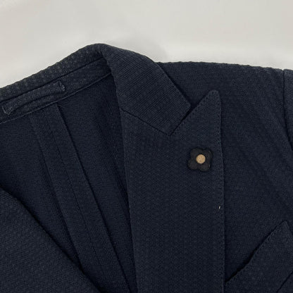 LARDINI ラルディーニ JG32906MQ ネイビー ダブル シアサッカー ジャケット ジャケット