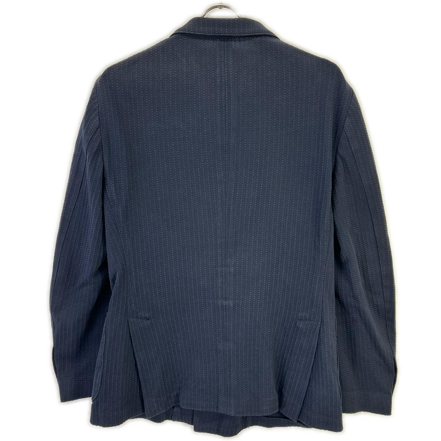 LARDINI ラルディーニ JG32906MQ ネイビー ダブル シアサッカー ジャケット ジャケット