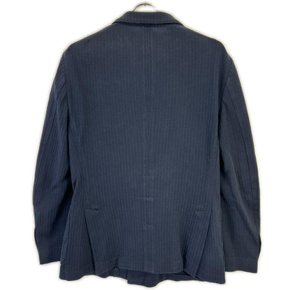 LARDINI ラルディーニ JG32906MQ ネイビー ダブル シアサッカー ジャケット ジャケット