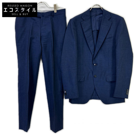 TOMORROWLAND PILGRIM navy Dormeuil single-breasted two-button suit