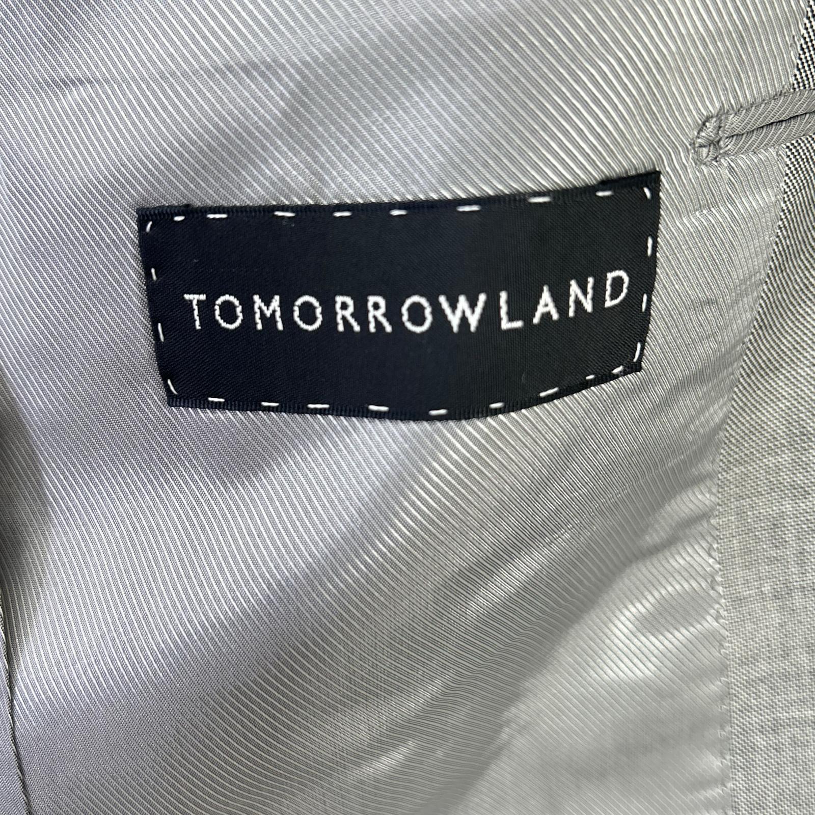 TOMORROWLAND トゥモローランド グレー ロロピアーナ スーパー170S シングルスーツ スーツ セットアップ