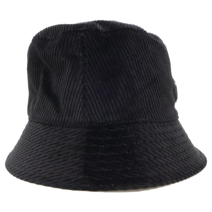 PRADA プラダ 【美品】2HC137 13I4 トライアングルロゴ コーデュロイ バケットハット 帽子
