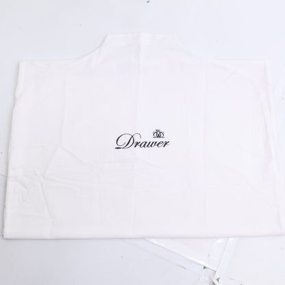 DRAWER ドゥロワー 【美品/25年製】6522-2-000014 ウールケヌキ フォックスファー スリーブ ノーカラージャケット ジャケット