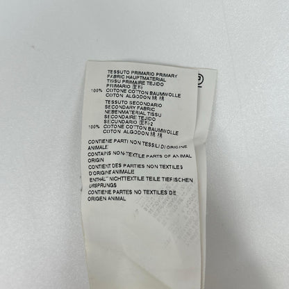 Maison margiela メゾンマルジェラ 18年 S31DL0233 ホワイト コットン ノースリーブ シャツブラウス トップス