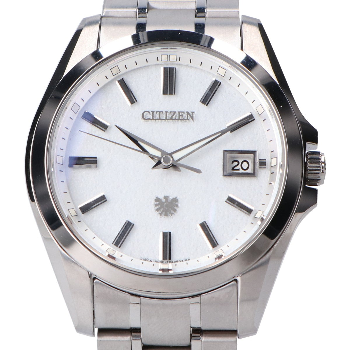 CITIZEN シチズン 新品同様 AQ4091-56L ザ・シチズン 白和紙文字盤 エコドライブ ソーラー 腕時計
