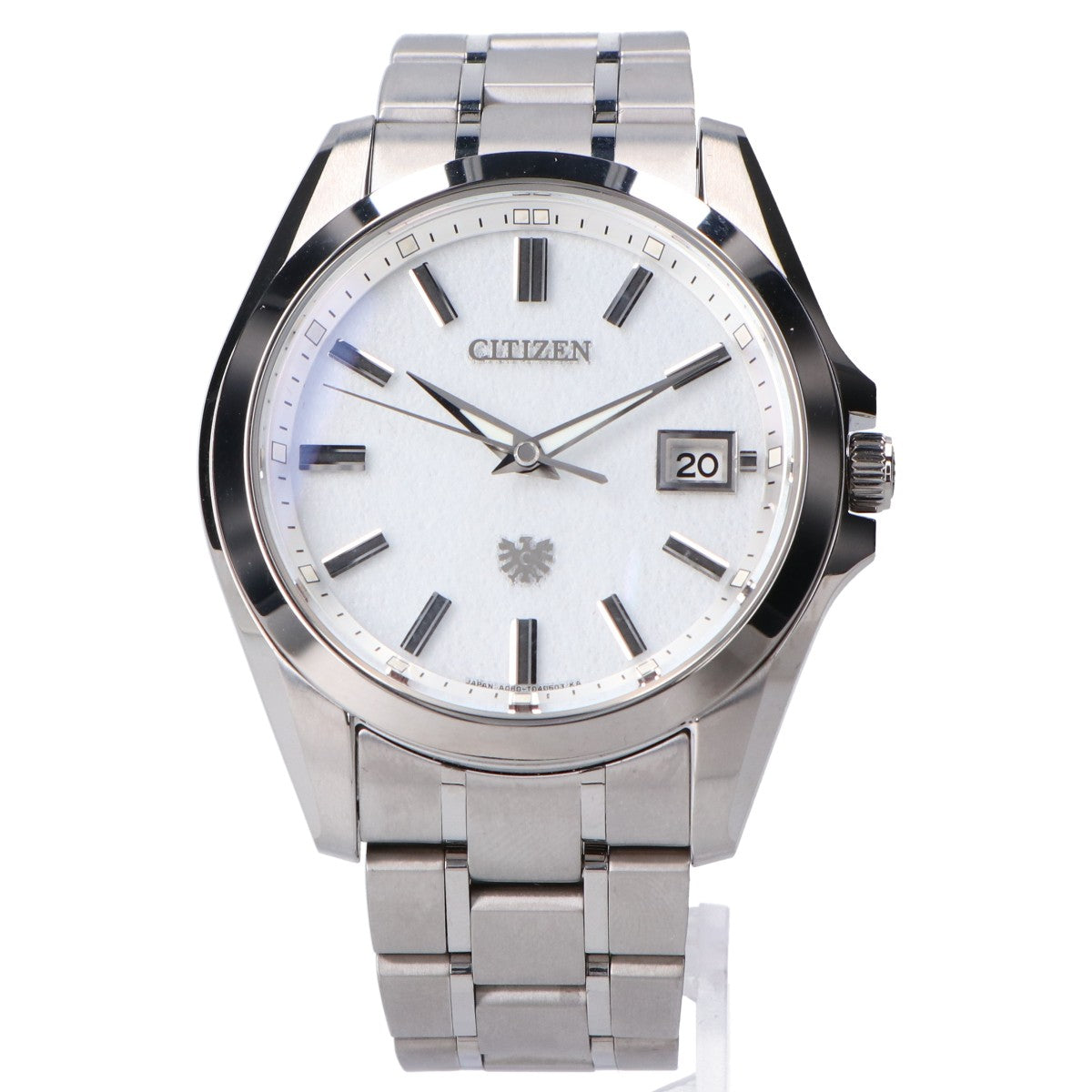 CITIZEN シチズン 新品同様 AQ4091-56L ザ・シチズン 白和紙文字盤 エコドライブ ソーラー 腕時計