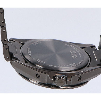 CITIZEN シチズン 【新品同様】CB3035-72E H128 ACT Line ブラックチタンシリーズ ATTESA アテッサ エコ・ドライブ電波 腕時計