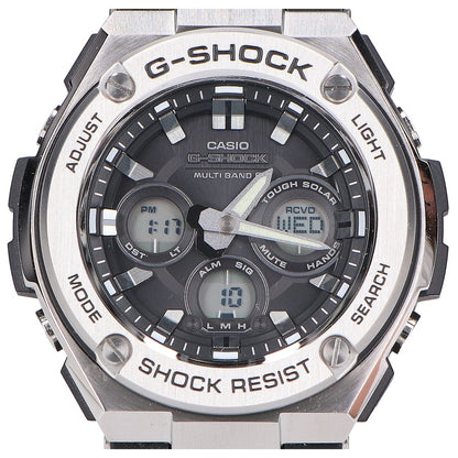 G-SHOCK ジーショック 【新品同様】GST-W310-1AJF G-STEEL Mid Size Series ジースチール マルチバンド6 タフソーラー電波 アナデジ 腕時計