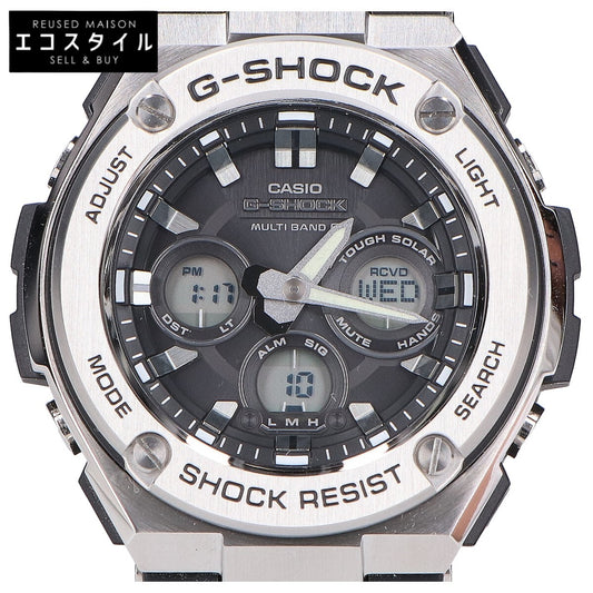 G-SHOCK ジーショック 【新品同様】GST-W310-1AJF G-STEEL Mid Size Series ジースチール マルチバンド6 タフソーラー電波 アナデジ 腕時計