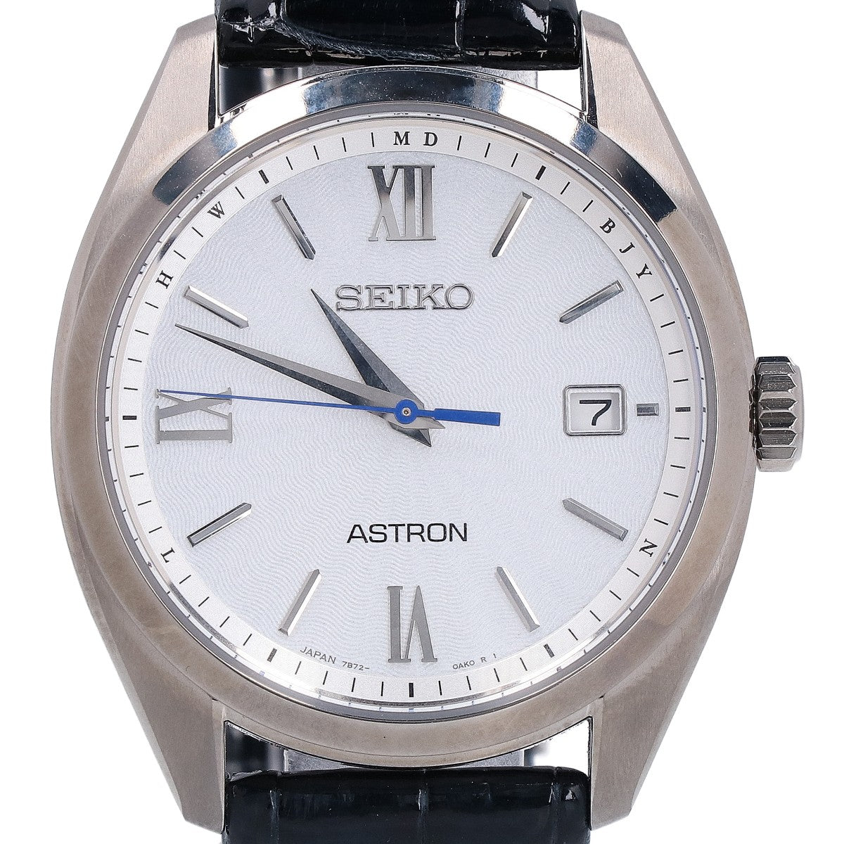 SEIKO セイコー 【美品】SBXY035 アストロン オリジン クロコダイルレザーベルト ソーラー電波 腕時計