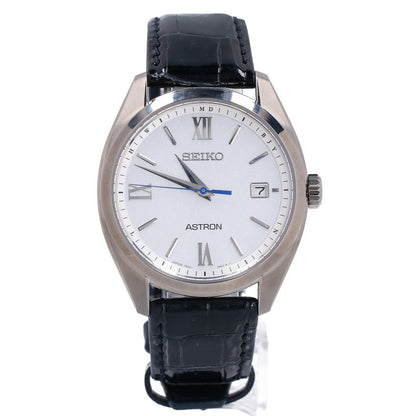 SEIKO セイコー 【美品】SBXY035 アストロン オリジン クロコダイルレザーベルト ソーラー電波 腕時計