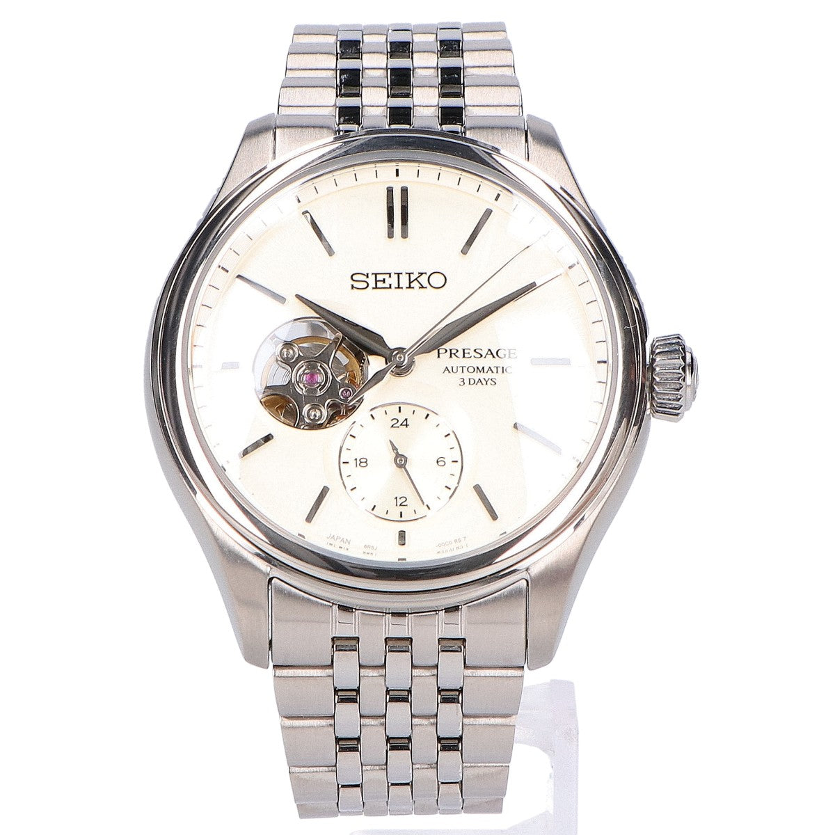 SEIKO セイコー 【美品】SARJ007 6R5J PRESAGE Classic Series プレザージュ シースルーバック 自動巻き 腕時計