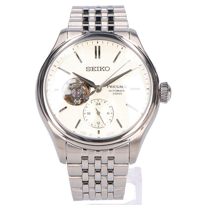 SEIKO セイコー 【美品】SARJ007 6R5J PRESAGE Classic Series プレザージュ シースルーバック 自動巻き 腕時計