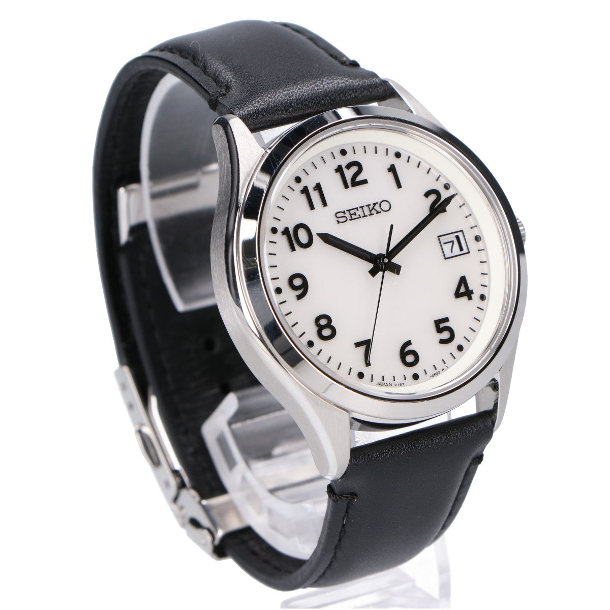 SEIKO セイコー 【美品】SBPX157 V157 セイコーセレクション メンズ ソーラー 腕時計