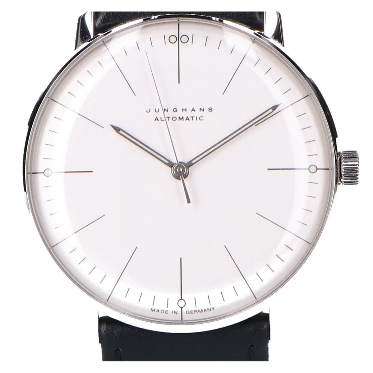 JUNGHANS ユンハンス 【美品】27/3501.04 Max Bill Automatic マックス・ビル オートマティック 自動巻き 腕時計