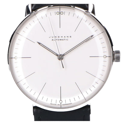 JUNGHANS ユンハンス 【美品】27/3501.04 Max Bill Automatic マックス・ビル オートマティック 自動巻き 腕時計