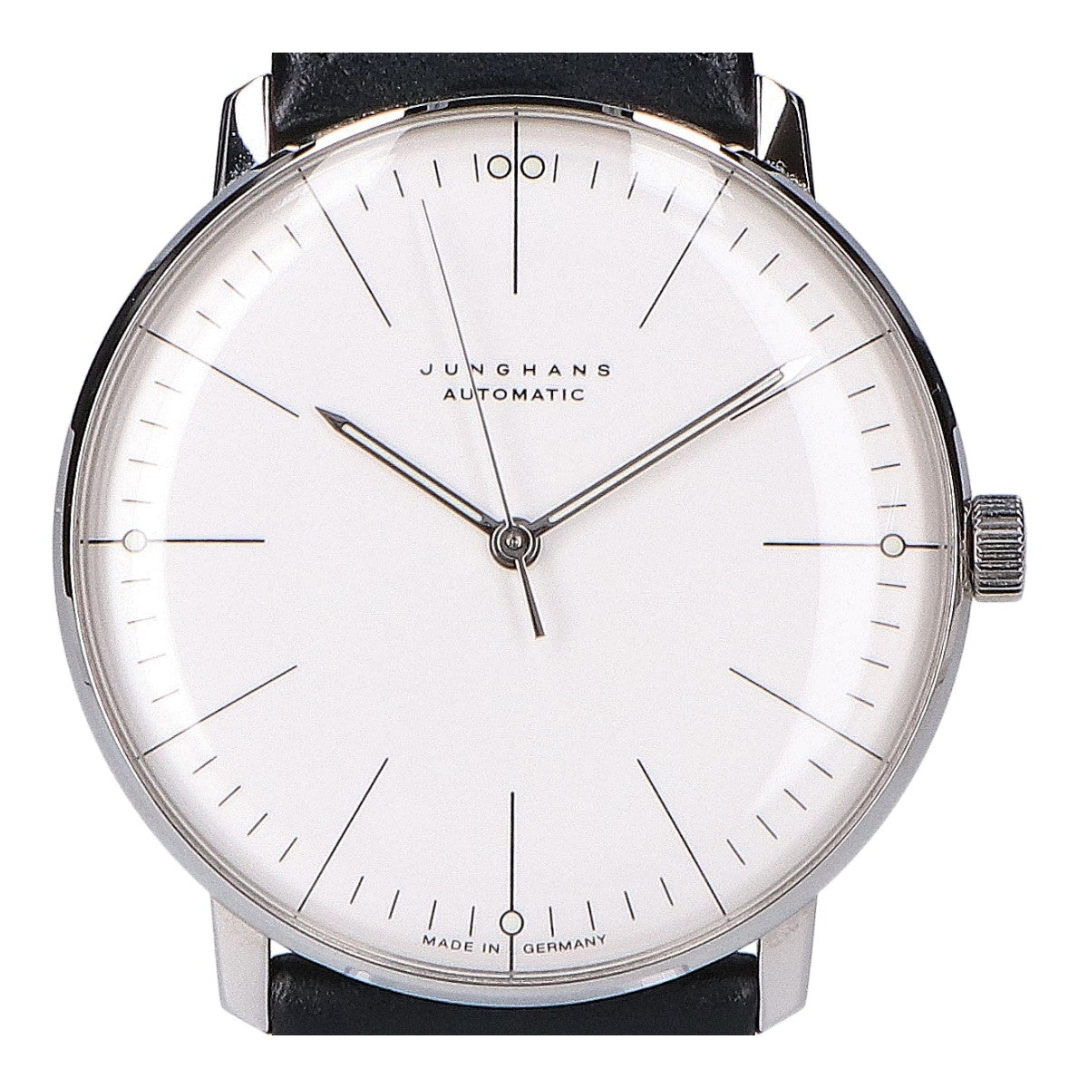 JUNGHANS ユンハンス 【美品】27/3501.04 Max Bill Automatic マックス・ビル オートマティック 自動巻き 腕時計
