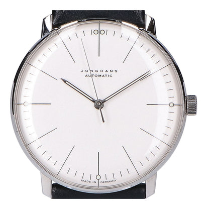 JUNGHANS ユンハンス 【美品】27/3501.04 Max Bill Automatic マックス・ビル オートマティック 自動巻き 腕時計
