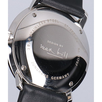 JUNGHANS ユンハンス 【美品】27/3501.04 Max Bill Automatic マックス・ビル オートマティック 自動巻き 腕時計