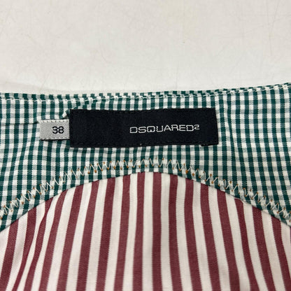 DSQUARED2 ディースクエアード 72CT034 マルチカラープリント ホルターネックドレス ワンピース ワンピース