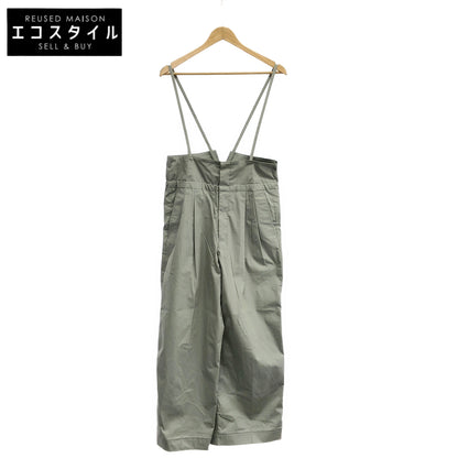 DRAWER ドゥロワー 24SS グレー サロペット ワイドパンツ ボトムス