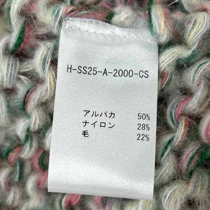 DRAWER ドゥロワー ×les tricots d'O H-SS25-A-2000-CS アルパカ カーディガン トップス